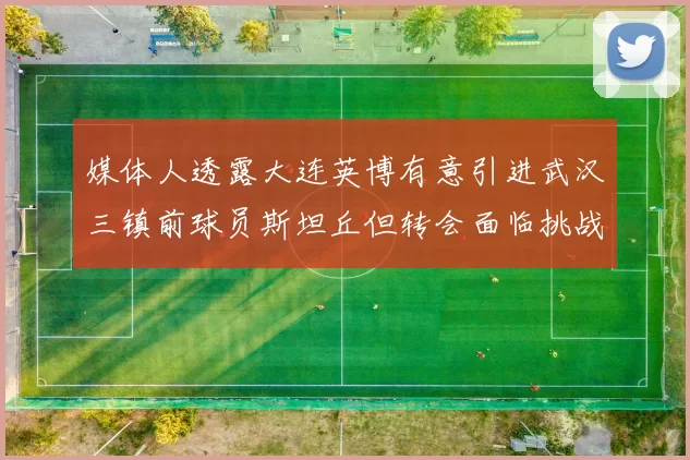 媒体人透露大连英博有意引进武汉三镇前球员斯坦丘但转会面临挑战